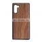 Wholesale High Quality Hybrid TPU Wood case Back Cover For Samsung Galaxy Note 10 Wooden Phone Case