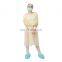 Morntrip Non Woven Polypropylene Protection Waterproof Disposable Isolation Gown