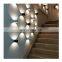 plug in light half adjustable aluminum shade tube led stair wall light