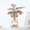 Hot Selling Christmas Gift Plastic Pots Hydroponics Planter Plant Plants Planters Indoor Self Watering Transparent Flower Pot