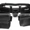 Black Genuine Leather Professional Belt framer's combo Leather Tool Pouch Carpenter 11 Pocket Tool Bag Tool Kit Organizer Holder