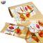 Custom printing food grade plastic cake toast bread loaf bread packaging bag with window