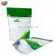 Custom biodegradable bolsa de pie sealed food commodities gravure printing zipper PE stand up pouch