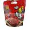 Stand Up Pouches Custom Printed Resealable Aluminium Foil Plastic stand up pouch for beef