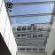 The aluminum sliding skylight of the canopy system is windproof, waterproof, convenient and beautiful