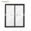yantai feilong Simple Design Double Glazed Black Aluminum Frame Sliding Window And Doors/Casement