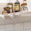 In stock 304 stainless steel wall-mounted adjustable goblet holder hanging wine glass rack kitchen storage