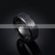 Fashion Charm Jewelry ring men stainless steel Matte Black Rings For men Women