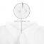 PP non woven white disposable lab coat with button