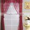 HOT SELLING CHEAP FACTROY LACE WINDOW CURTAIN SET WITH ROPE TASSEL TIEBACKS AND VALANCE