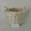 China Supplier Natural Color Wicker Basket Storage Willow Basket