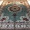 light blue carpet handmade silk persian carpets 6x9ft