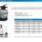 Multi Function 6 Port Valve Fiberglass Top Mount Sand Filter Combo Swimming Pool Sand Filter With Pump