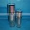 Luxury acrylic cosmetic airless bottle container with sprayer pump/ good quality empty comestic acrylic personal care bottle
