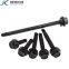 Carbon steel black color steel tile iron sheet outer hexagonal drilling self-tapping screws