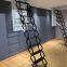 Attic retractable stairs, indoor home folding lift thickened pull top-mounted villa hidden stairs
