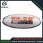 2015 popular products company oval plastic sticker logo