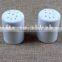 Porcelain "S" Design Salt and Pepper Shaker                        
                                                Quality Choice