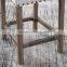 Cottage farmhouse rustic furniture Nail Head French wood Stool