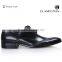 Fashion new arrived leather black dress shoes men