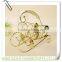 KZ9-60012 Bottle Frame, Wrought Iron Creative Sunflower Wine Rack Table Decoration