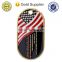 2015 cheap high quality custom design military metal dog tag with epoxy