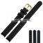 2015 hot fashion patent cowhide leather watch band 10mm leather watch strap