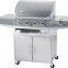 Optional Models All Stainless Steel Best 4 Burner Gas Bbq with Side Burners