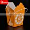 Healthy fast food paper box with handle, food packaging container                        
                                                Quality Choice