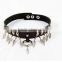 >>SW16464 latest design punk feather skull leather choker necklace/                        
                                                Quality Choice