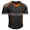 Custom sublimated rugby jersey stripe design polyester spandex fabric