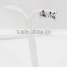 Simple Design Fashion 316l Stainless Steel Jewelry Silver Stud Earring