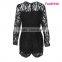 Wholesale Fat Women Black Lace Evening Dress Patterns
