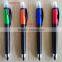 hot selling plastic ballpoint pen with highlighter