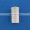 White jingle columns, column shaped noise maker for toy