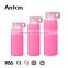 7 oz newest style hot sale clear heat resistant mineral water glass drinking bottle handy to carry around