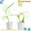 Rechargeable 18650 Creative Touch LED Table Lamp Sapling Shape Learning Eye-Protection Lamp