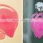 eco-friendly high quality mutifunctional heart design silicone facial cleansing brush