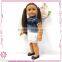 Interesting mini pvc vinyl doll for fun , pretty small plastic doll toy