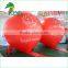 Giant Red Customized Floating Advertising Decor Inflatable Helium Balloon with Banner