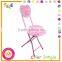 Metal folding chair kids baby soft chair