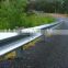 Hot rolled spraying plastics steel highway w-beam guardrails