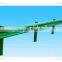 hot dip galvanized guardrail with safety ,spaying plastic two waves crash barrier for road