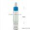 Wholesale Mixed Colors Easy Portable Round Shaped Mini Glass Essential Oil Dropper Bottle