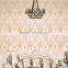 polyester non-woven embroidery wallpaper provencal 3d wallpaper for walls 3d wallpaper for home decoration                        
                                                Quality Choice