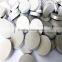 Sintered porous metal filter porosity disc