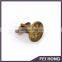 Custom Cheap Souvenir antique bronze mens cufflinks