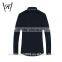 Custom made black wholesale slim fit tailor made shirt for men free sample