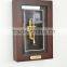 Cabinet Wood Box Trumpet Model Display Case Wall Frame Adornment Gifts