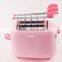 pink pig shape toaster,double toaster oven,toaster machine